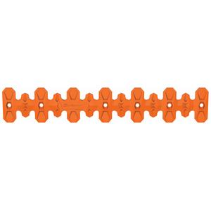 Ochrana výfukového potrubia POLISPORT ARMADILLO 8483800002 dlhé oranžová