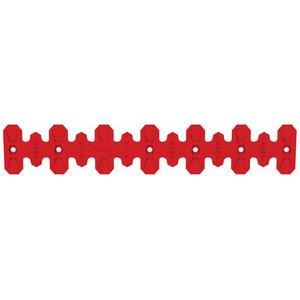 Ochrana výfukového potrubia POLISPORT ARMADILLO 8483800004 dlhé červené