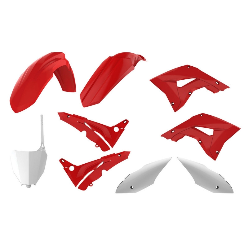 Sada plastov POLISPORT restyling OEM Farba pre HONDA CR 125 R 2002-2007, HONDA CR 250 R 2002-2007