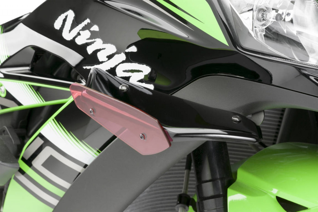 Bočné spojlery PUIG DOWNFORCE 9882R červené