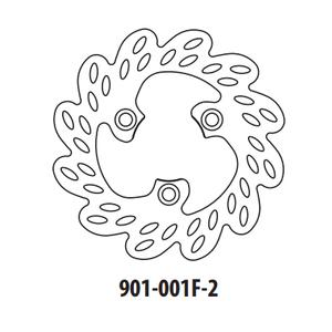 Brzdový kotúč GOLDFREN 901-001F-2 predné 190 mm