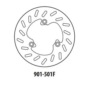 Brzdový kotúč GOLDFREN 901-501F predné 220 mm