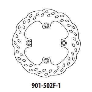 Brzdový kotúč GOLDFREN 901-502F-1 predné 240 mm