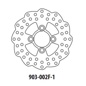 Brzdový kotúč GOLDFREN 903-002F-1 predné 180,5 mm