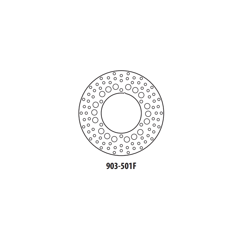 Brzdový kotúč GOLDFREN predné 245 mm