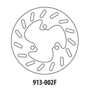 Brzdový kotúč GOLDFREN 913-002F predné 190 mm