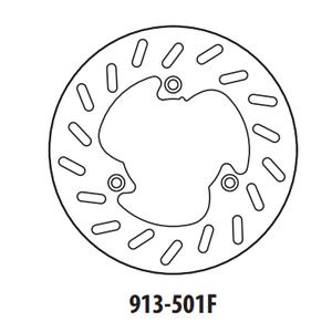 Brzdový kotúč GOLDFREN 913-501F predné 218 mm