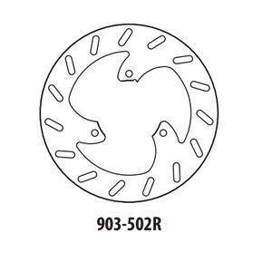 Brzdový kotúč GOLDFREN 903-502R zadná 230 mm