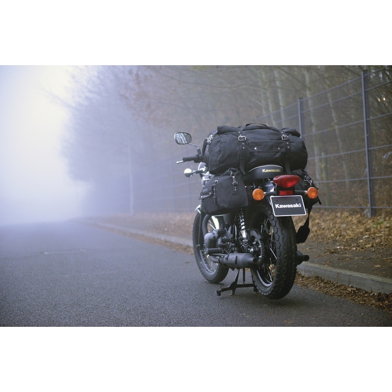 Bočné tašky na motocykel Oxford Heritage čierne 40 l
