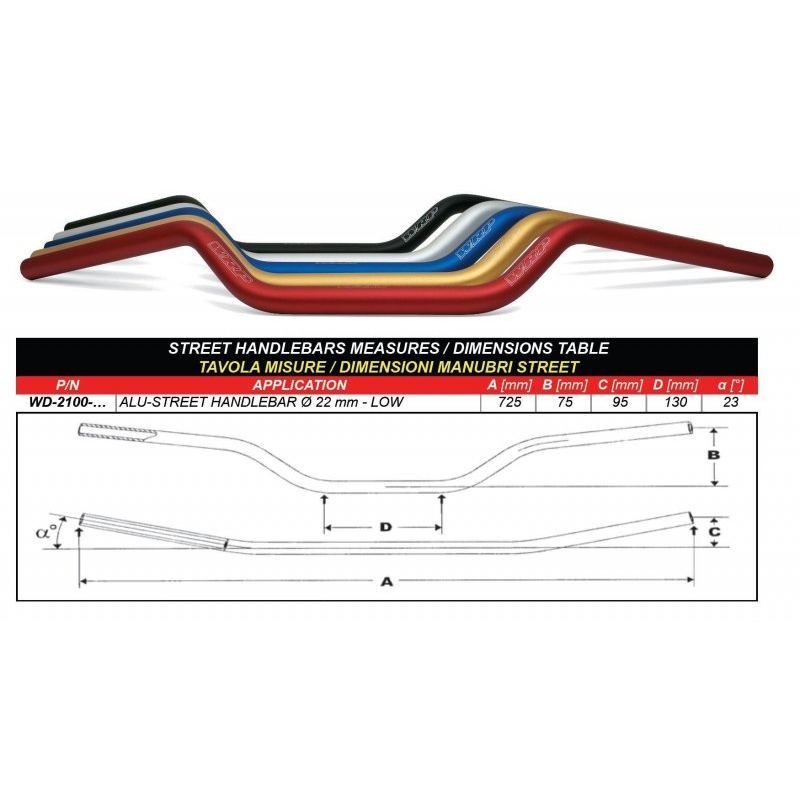 Riaditka WRP ALU-STREET nižší strieborná