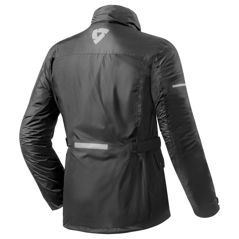 Moto bunda proti dažďu Revit Quartz H2O čierna