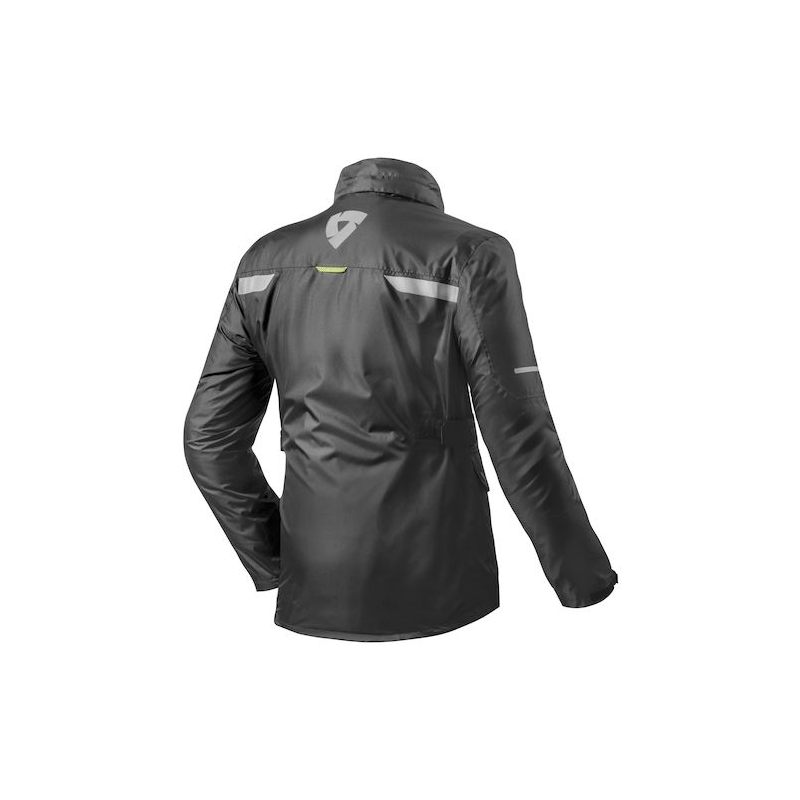 Moto bunda do dažďa Revit Nitric 2 H2O čierna výpredaj