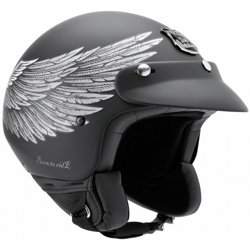 Otvorená prilba na motocykel Nexx X.60 Eagle Rider čierno-strieborná výpredaj