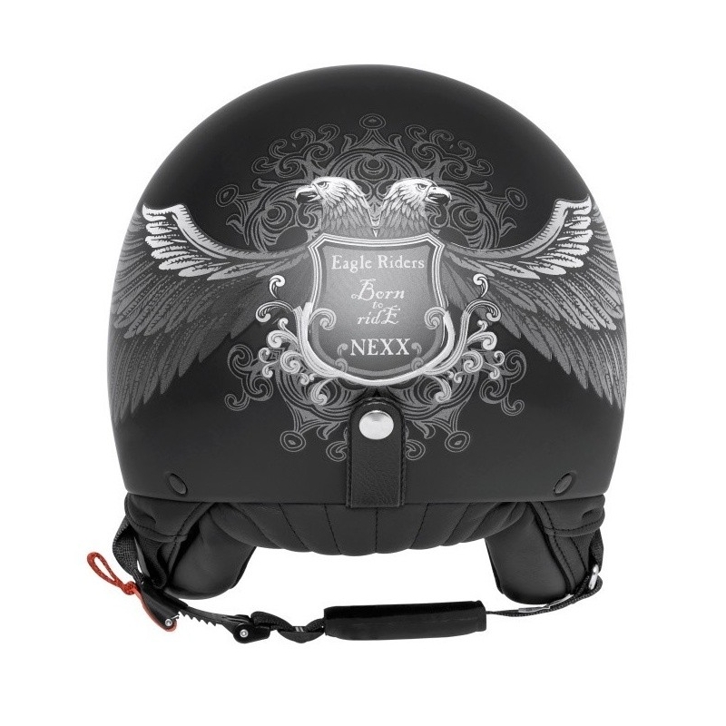 Otvorená prilba na motocykel Nexx X.60 Eagle Rider čierno-strieborná výpredaj