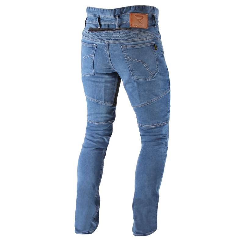 Jeansy na motocykel Street Racer Denim modré výpredaj