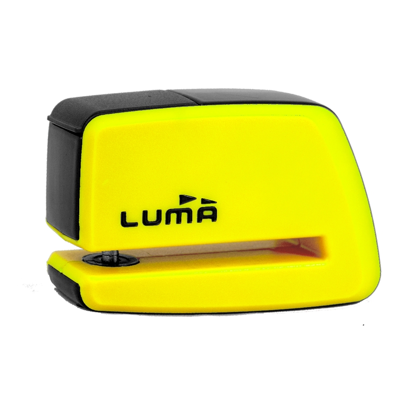 Zámok LUMA ENDURO 91D s vreckom žltá