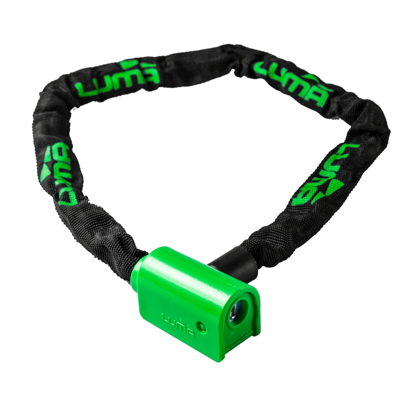 Zámok LUMA ENDURO 5 CHAIN 100 zelená