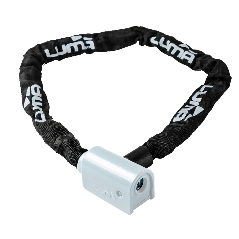 Zámok LUMA ENDURO 5 CHAIN 100 biela