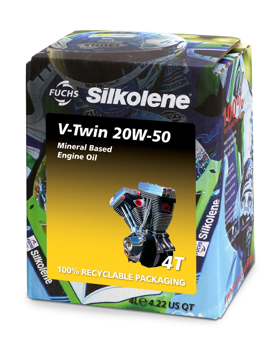 Motorový olej SILKOLENE V-TWIN 20W-50 MINERAL 601452789 4 l