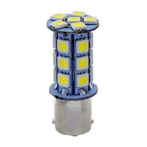 LED svetlo RMS BAY15S 246511015 450 lumen jantárová