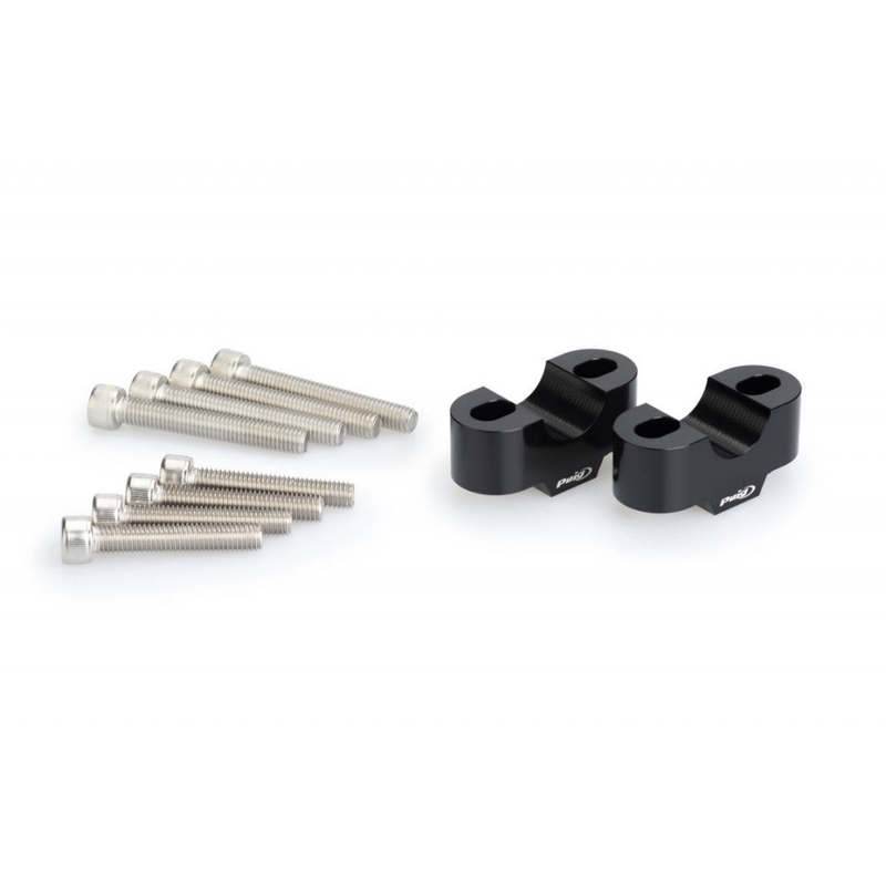 Zvýšenie riadidiel PUIG čierna výška 20 mm, d 22 mm
