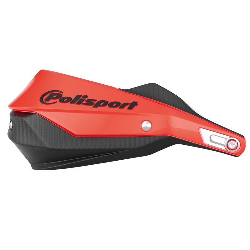 Chránič páčiek POLISPORT TRAIL BLAZER s univerzálnou montážnou sadou červená/čierna