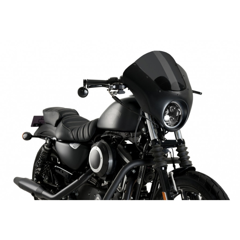 Plexi štít PUIG DARK NIGHT tmavá dymová pre HARLEY DAVIDSON XL 883 Sportster 2009-2020