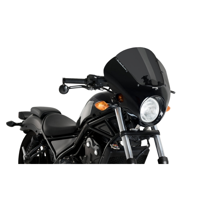 Plexi štít PUIG DARK NIGHT Tmavý dym pre HONDA CMX 500 Rebel 2017-2019