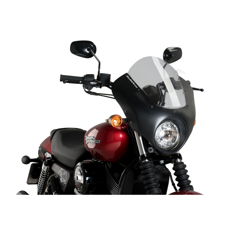 Plexi štít PUIG DARK NIGHT dimové pre HARLEY DAVIDSON XG 750 Street 2017-2020