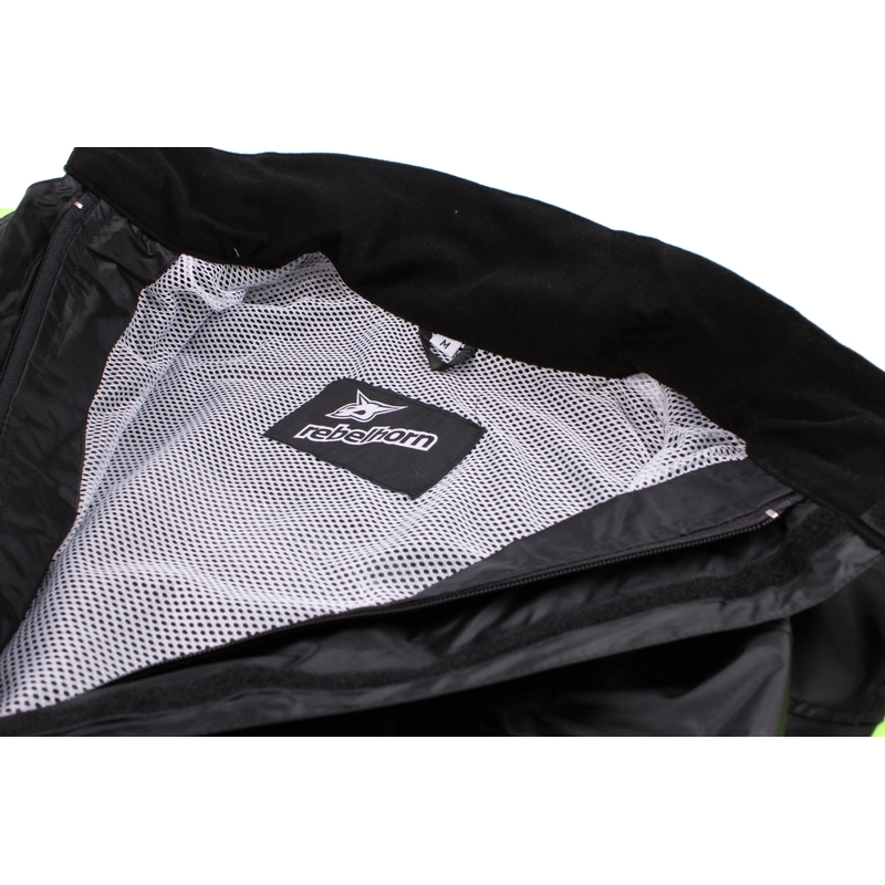 Moto pláštenka Rebelhorn Rain fluo žltá
