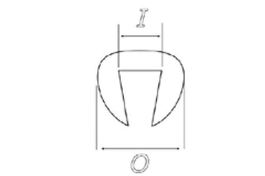 Lemovanie okrajov PUIG 0900H dymové nt:((O x I: 6,2 x 2,6 ))