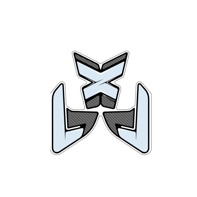 Tank pad PUIG SPECIFIC karbónový vzhľad s bočnou časťou pre KTM Duke 390 2013-2025