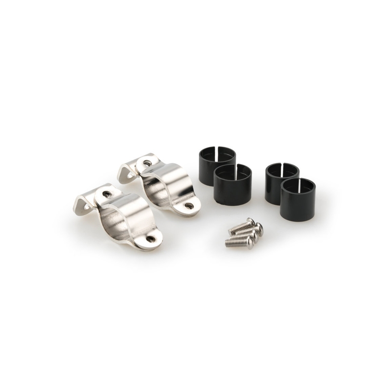 Kit clamps PUIG ROADSTER nerez 26 mm s gumami 22 mm