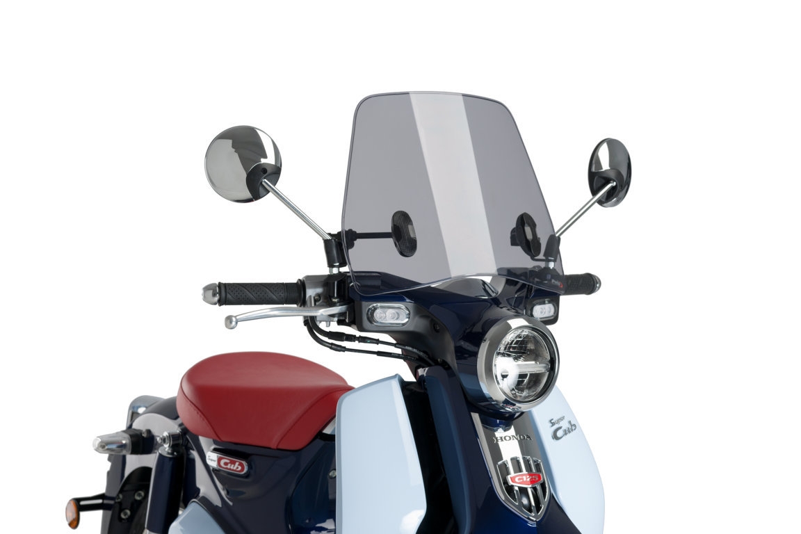 Plexi na motorku PUIG TRAFIC 3490H dymové