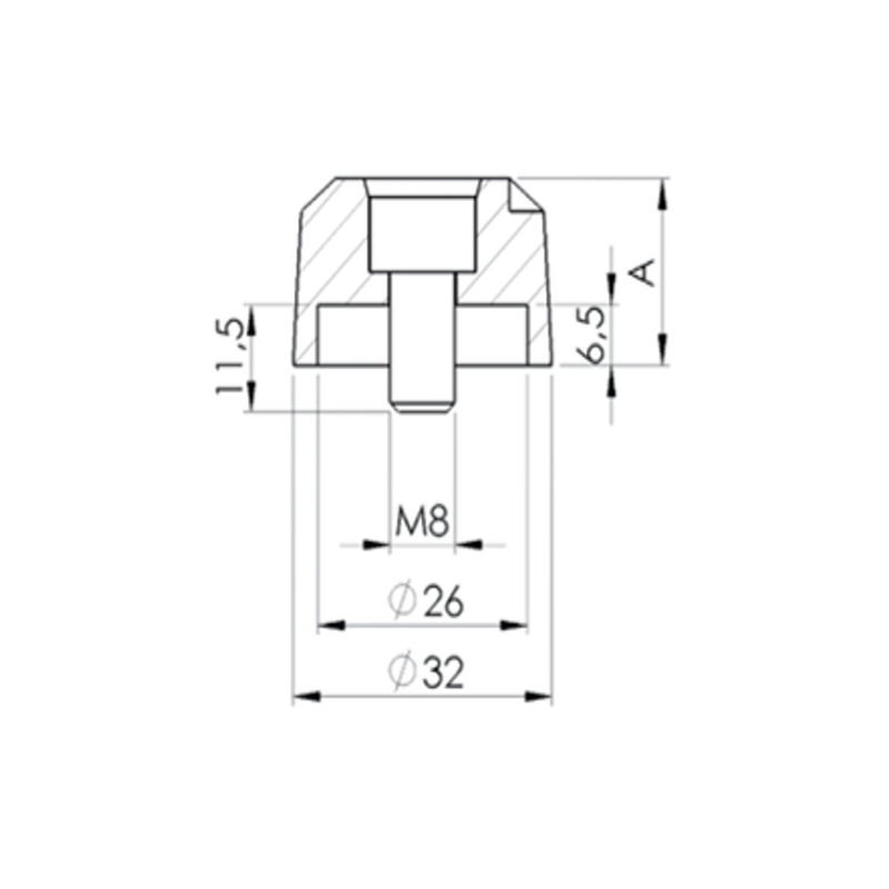 Závažia riaditok PUIG LONG oranžová
