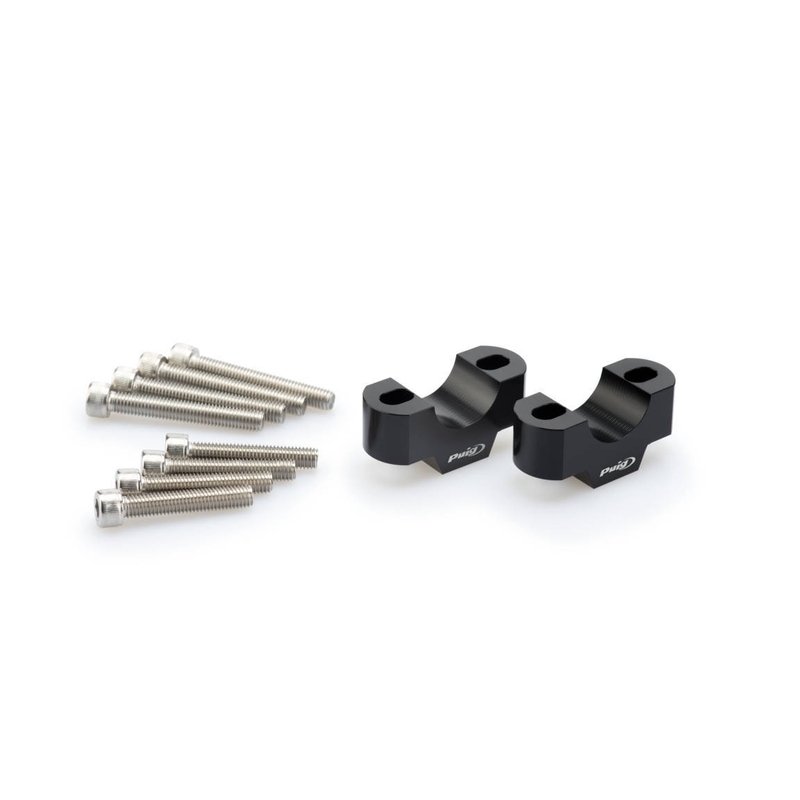 Zvýšenie riadidiel PUIG čierna výška 20 mm, d 29 mm