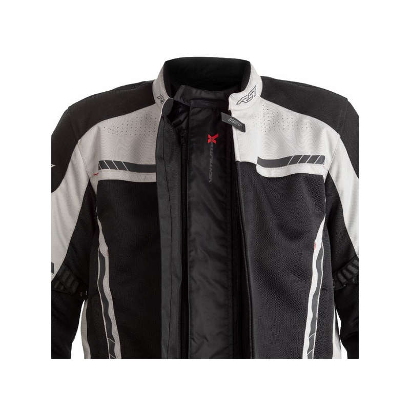 Bunda na motocykel RST Pro Series Ventilator-X CE strieborno-čierna výpredaj