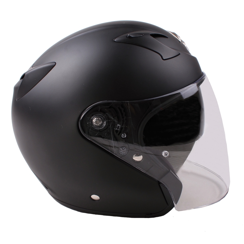 Prilba na motocykel Scorpion EXO-220 čierna matná výpredaj