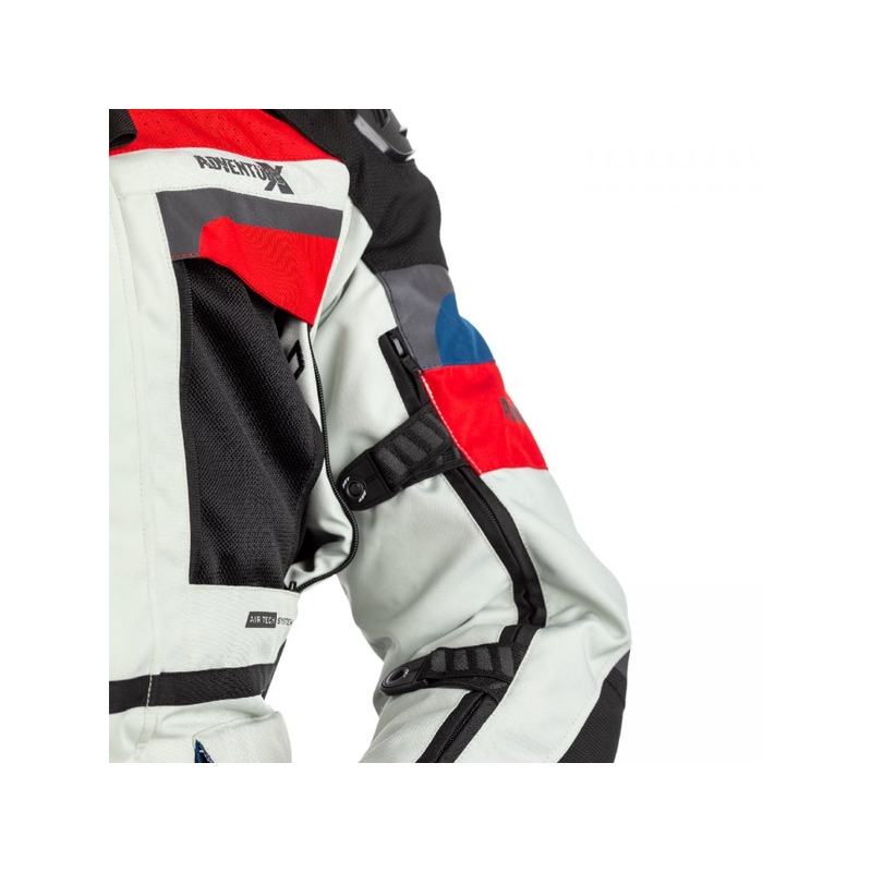 Bunda na motocykel RST Pro Series Adventure-X CE modro-červeno-biela výpredaj