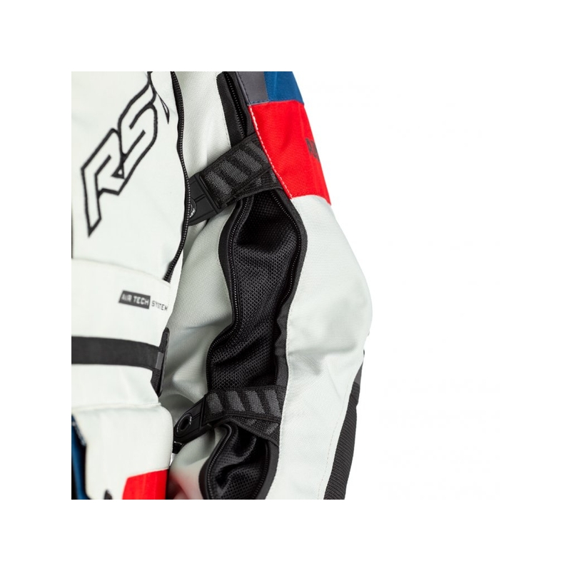 Bunda na motocykel RST Pro Series Adventure-X CE modro-červeno-biela výpredaj