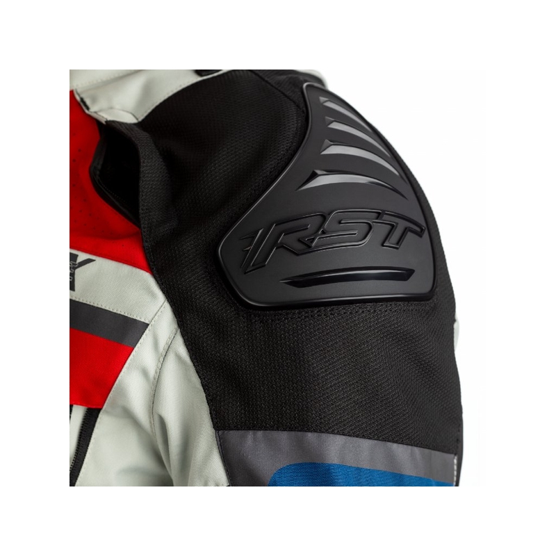 Bunda na motocykel RST Pro Series Adventure-X CE modro-červeno-biela výpredaj