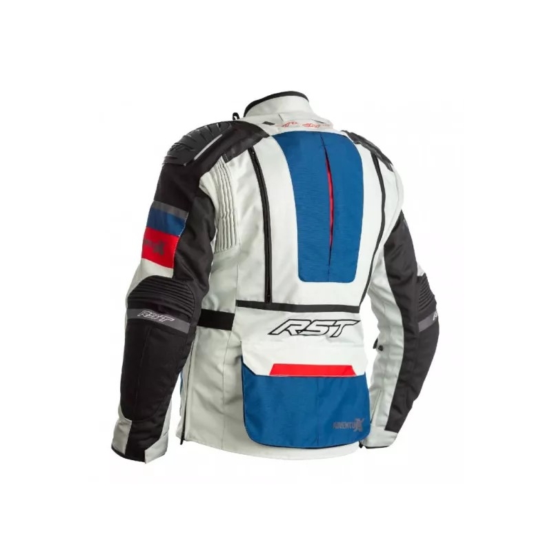 Bunda na motocykel RST Pro Series Adventure-X CE modro-červeno-biela výpredaj