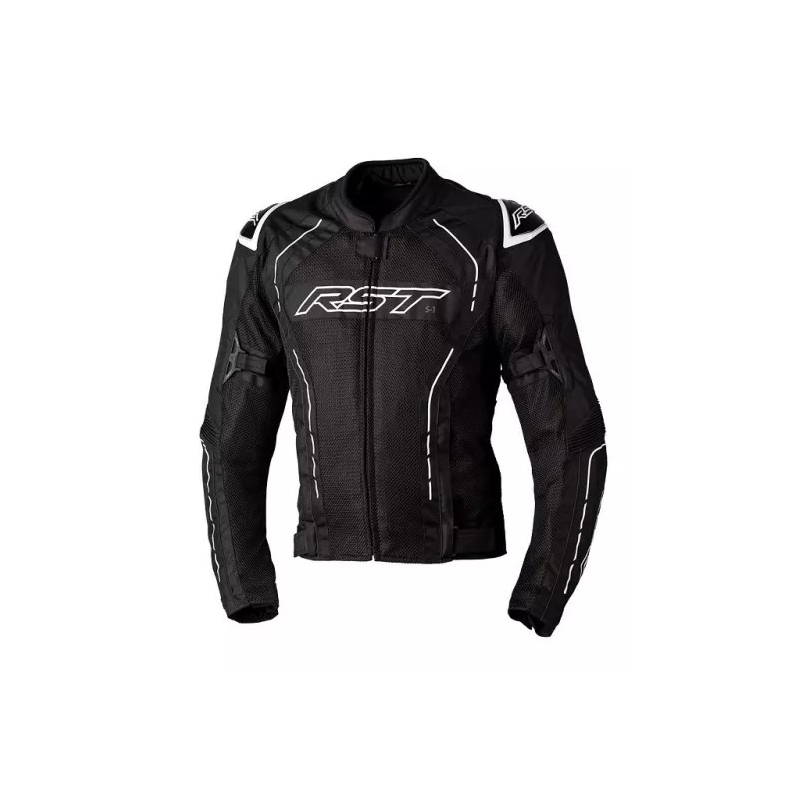 Bunda na motocykel RST S1 MESH CE čierno-biela výpredaj