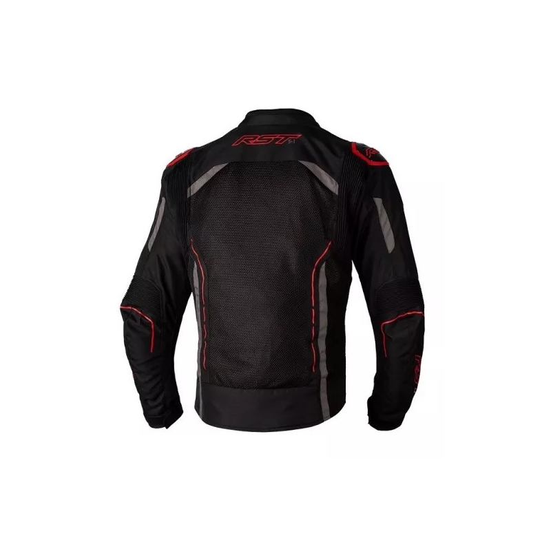 Bunda na motocykel RST S1 MESH CE čierno-sivo-červená výpredaj