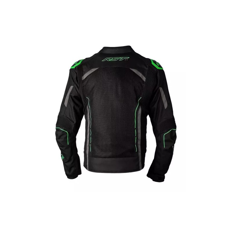 Bunda na motocykel RST S1 MESH CE čierno-sivo-fluorescenčno zelená výpredaj