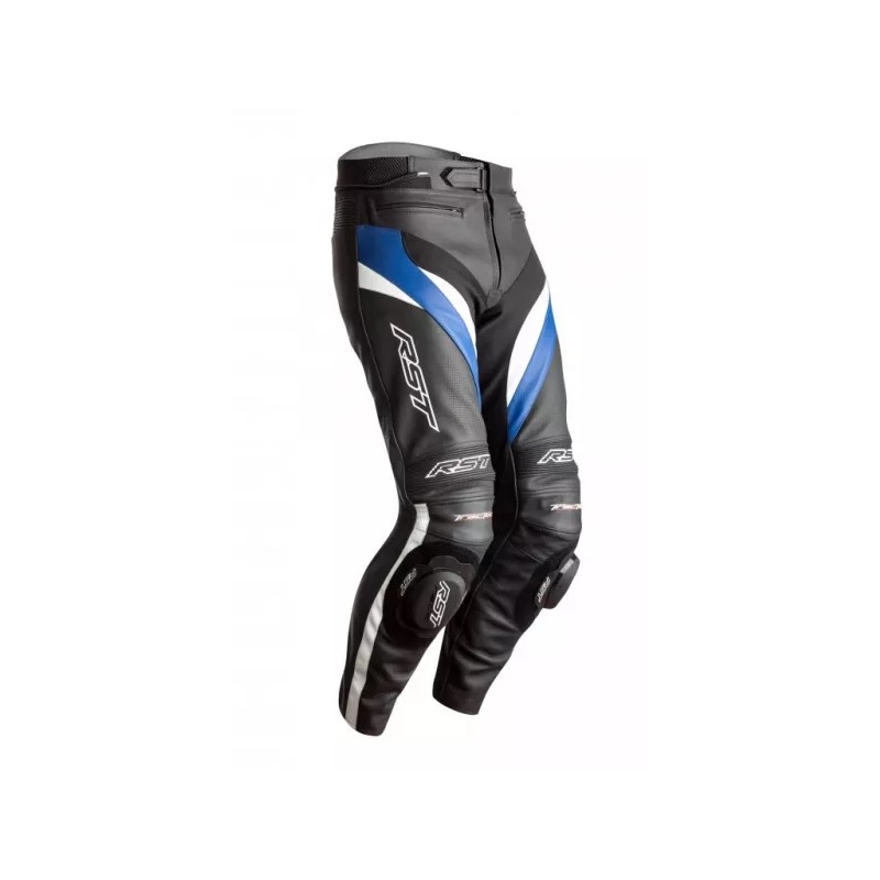 Nohavice na motocykel RST Tractech Evo 4 CE čierno-bielo-modré výpredaj