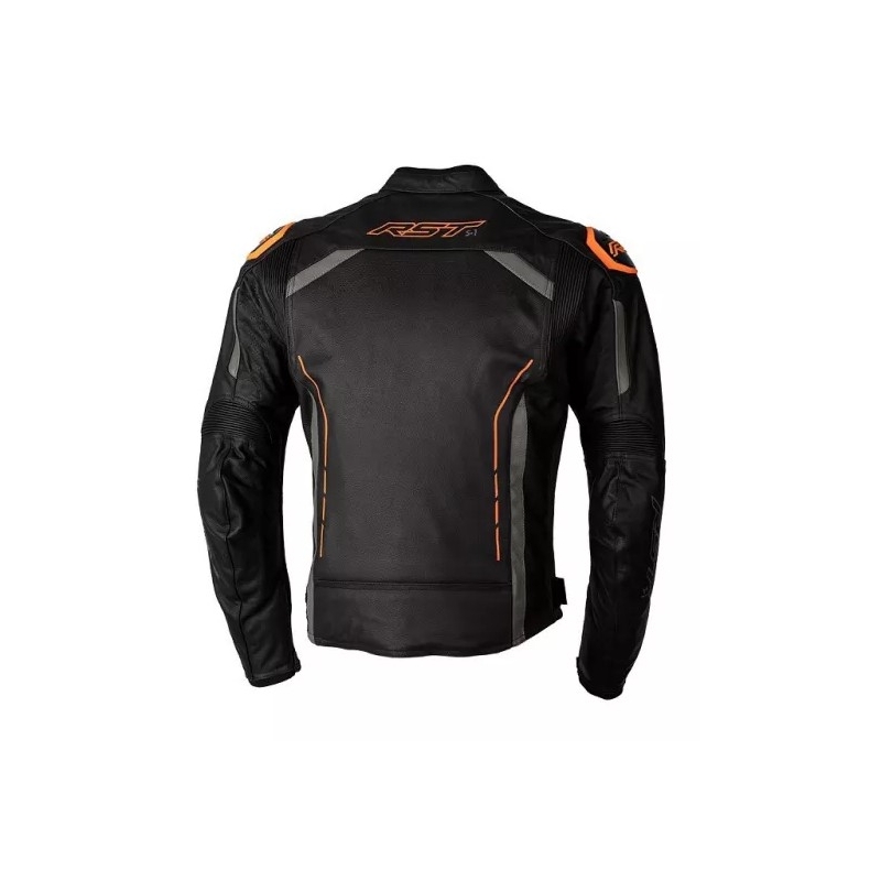Bunda na motocykel RST S1 CE čierno-sivo-oranžová výpredaj