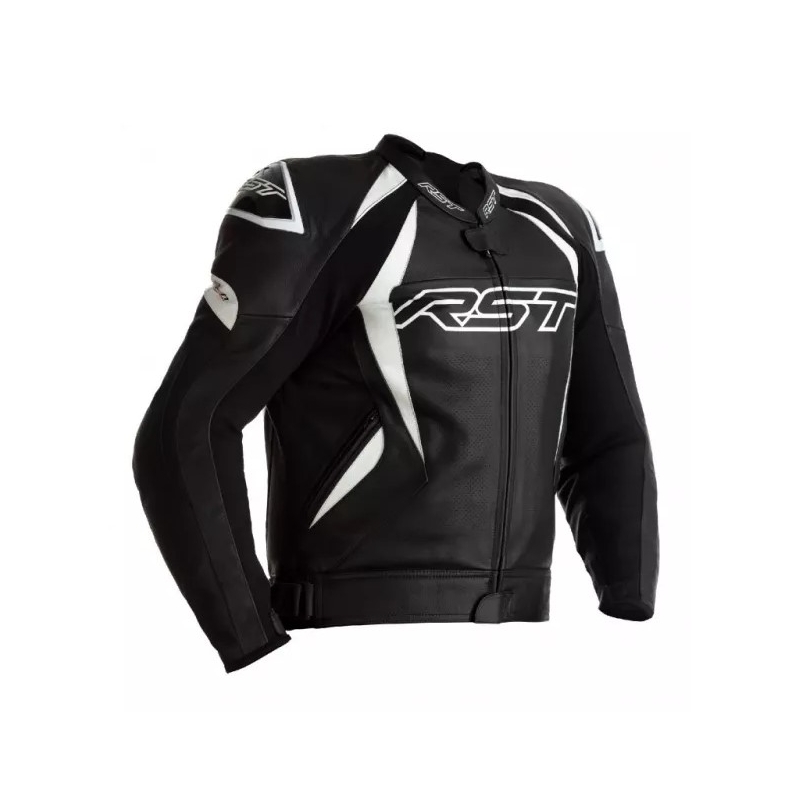 Bunda na motocykel RST Tractech Evo 4 CE čierno-biela výpredaj