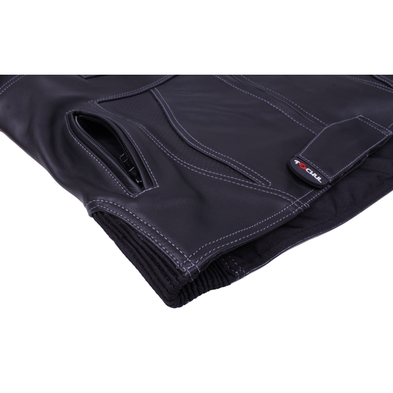 Bunda na motorku Tschul 850 čierna výpredaj