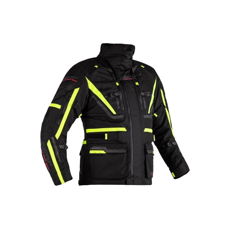 Bunda na motocykel RST Pro Series Paragon 6 CE čierno-fluorescenčno žltá výpredaj